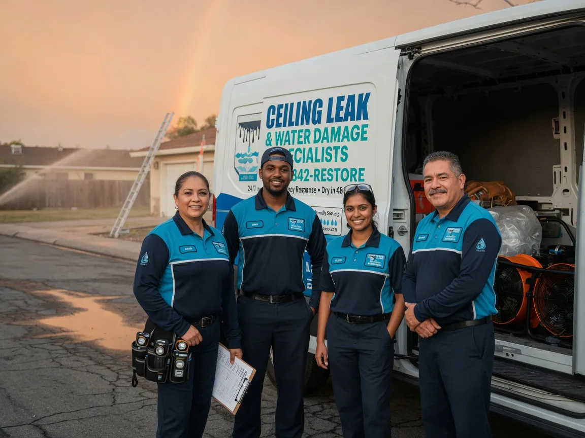 Ceiling Leak Cleanup company in Grandin, ND