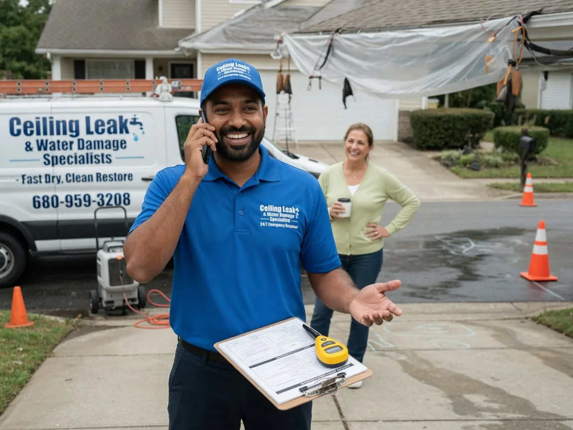 Ceiling Leak Cleanup Grandin, ND FAQs
